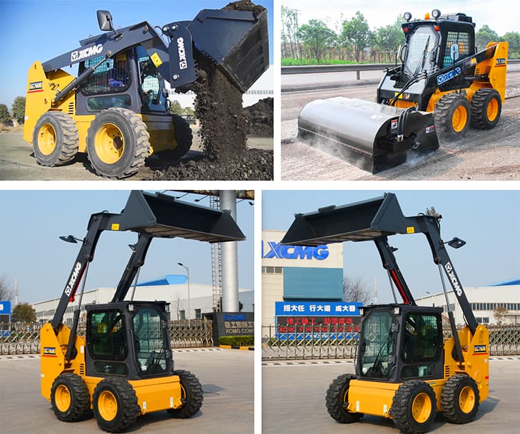 XCMG XT750 Chinese new multifunction skid steer loader